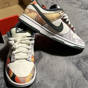 Camo low dunks